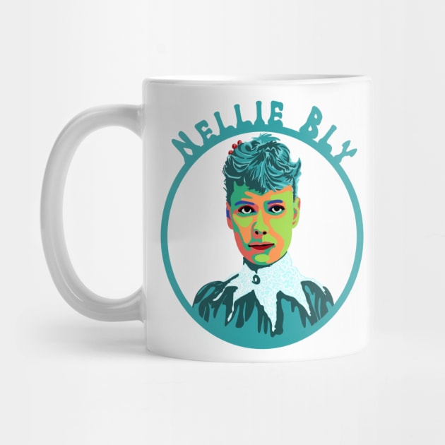 Nellie Bly Portrait by Slightly Unhinged